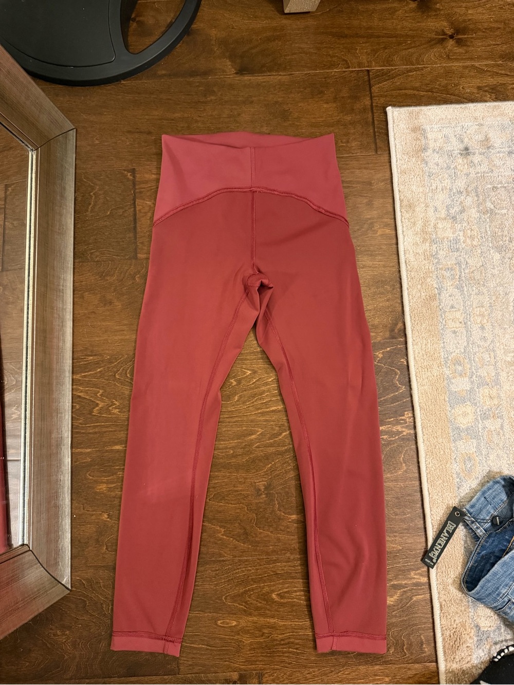 lululemon athletica High-Rise Rust Red Leggings